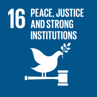 SDG 16 Peace, Justice and Strong Institutions