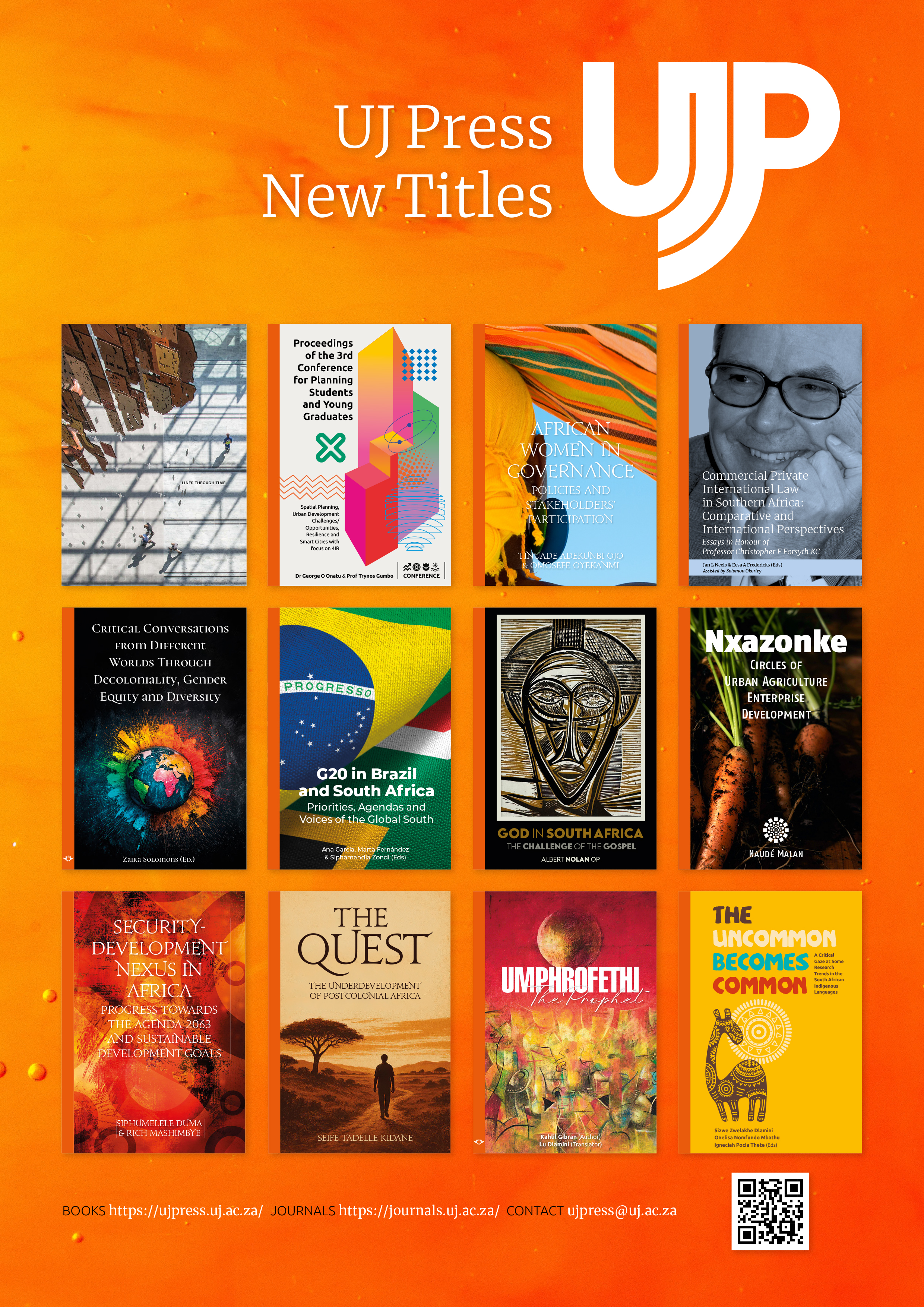 UJ Press new titles